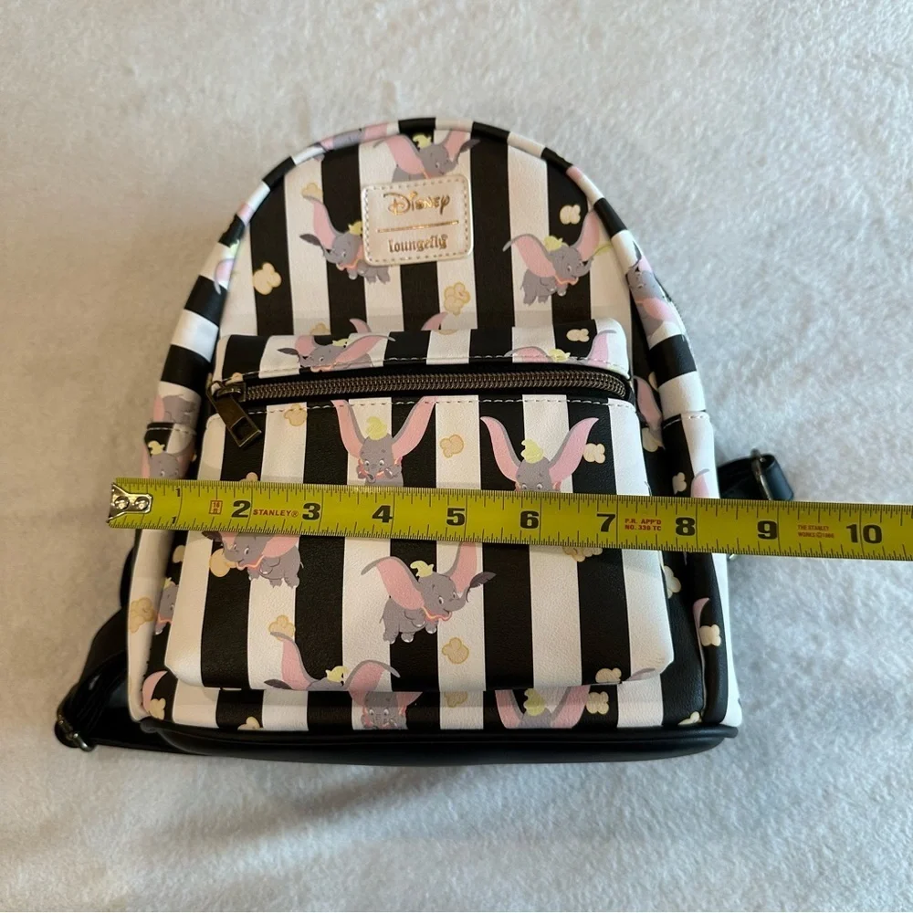 Loungefly Disney Dumbo Black and White Backpack